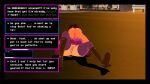 1futa 1girl 3d ass bete_noire betty_noire boots breasts brown_hair comic dialogue english_text frisk futanari glitchtale koikatsu koikatsu_boi long_socks panties purple_socks sequence sequential skirt text undertale undertale_au