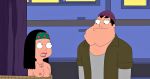  american_dad breasts edit gp375 hayley_smith looking_down peace_symbol_necklace stan_smith topless topless_(female) 