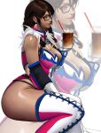  1girl alluring ass big_ass big_breasts cleavage glasses jaycee jaycee_(tekken) julia_chang kittymiya luchador luchadora namco native_american native_american_female tekken tekken_3 tekken_4 tekken_5 tekken_5_dark_resurrection tekken_6_bloodline_rebellion tekken_7 tekken_8 tekken_tag_tournament tekken_tag_tournament_2 thick_thighs wrestling_outfit 