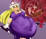  big_breasts guts hag internal_view intestine_bulge intestines object_vore reimu_hakurei size_difference stomach stomach_acid stomach_bulge struggling_prey touhou touhou_project vore vore_belly webm xray_view yukari_yakumo 