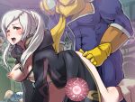  1girl 2boys ass_grab big_breasts blush boris_(noborhys) breasts captain_falcon cheating_wife chrom_(fire_emblem) clothed_sex cuckold doggy_position f-zero fire_emblem fire_emblem_awakening impregnation male male/female mature_female milf netorare nintendo ntr one_breast_out one_eye_closed robin_(fire_emblem) robin_(fire_emblem)_(female) sex straight super_smash_bros. white_hair 