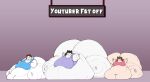  3_girls bbw feet giantess huge_ass huge_belly huge_breasts jaiden_animations morbidly_obese real_person rebecca_parham shgurr size_difference ssbbw 