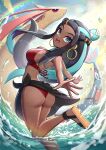 1girl alluring ass bikini breasts dat_ass female_only gonzarez nessa_(pokemon) nintendo pokemon rurina_(pokemon) tagme