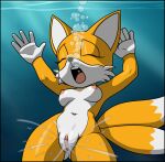 1girl anthro aquaphilia asphyxiation cum cumming drown drowning female fox furry genderswap miles_"tails"_prower millie_tailsko navel nipples nude orgasm pussy sega solo sonic_(series) sonic_the_hedgehog_(series) squirt squirting tagme underwater underwater_peril yurifurryuw