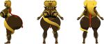  ale-mangekyo brown_skin dat_ass gigantic_ass gigantic_breasts headdress hourglass_figure red_hair single_braid snake voluptuous yellow_eyes 