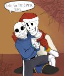 2017 2boys 2d alternate_version_available animated_skeleton big_dom big_dom_small_sub bigger_dom bigger_dom_smaller_sub bottom_sans bound bound_wrists brother/brother brothers christmas clothed clothing digital_media dominant dominant_male domination duo english_text fontcest gloves happy_new_year humanoid imminent_sex incest intraspecies male male/male male_only maledom malesub monster monster_boy new_year papyrus_(undertale) papysans questionable_consent red_gloves red_scarf sans_(undertale) santa_hat scarf sequential sibling_incest siblings skeleton small_sub small_sub_big_dom smaller_sub_bigger_dom speech_bubble submissive submissive_male taped_mouth teeth text theyaois tied_up tied_wrists top_papyrus undead undertale undertale_(series) video_game_character video_games yandere yaoi