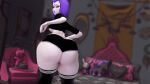 1girl 2023 3d 3d_animation animated ass ass_expansion booty_shorts bottom_heavy bouncing_ass clapping_cheeks crop_top curvaceous curvy dat_ass dc_comics dumptruck_ass expansion female female_focus gigantic_ass gigantic_thighs grey_skin hips huge_ass huge_thighs looking_back mp4 no_sound older older_female prevence purple_eyes purple_hair rachel_roth raven_(dc) shaking_butt short_hair shorts smile solo solo_female solo_focus tagme teen_titans thick_ass thick_thighs thigh_expansion thighs twerking underboob video voluptuous wide_hips young_adult young_adult_woman