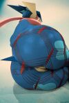  female_only greninja nintendo otarlette pokemon roussil97 