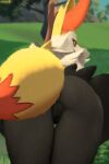  959 braixen female_only furry furry_female furry_only nintendo otarlette pokemon roussil97 