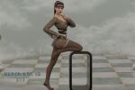  1girl 3d ass black-kat-3d-studio breasts female_only solo_female 