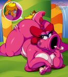  1girl 2_girls anthro anus ass ass_on_face big_ass big_breasts bimbo birdo breasts bubble_ass bubble_butt dinosaur eating_ass facesitting female/female gaping_mouth high_res horny horny_female huge_ass human human_on_anthro humanoid imadeej insanely_hot interspecies larger_female mario_bros musk nintendo open_mouth pink_body pink_nose pink_skin princess_peach scalie sex sexy sexy_ass sexy_body sexy_breasts size_difference smelly_anus smelly_ass smothering sniffing_anus super_mario_bros. wide_hips yuri 