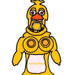  female_only five_nights_at_freddy&#039;s five_nights_at_freddy&#039;s_2 hips huge_breasts pansexual74 withered_chica 