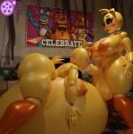  1futa 1girl cumflation feversfm five_nights_at_freddy&amp;#039;s huge_breasts hyper_belly toy_chica toy_chica_(love_taste) 