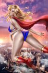  ayyasap blue_bra blue_panties dc_comics dc_comics kara_danvers kara_zor-el lingerie supergirl underwear 