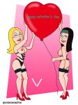  american_dad francine_smith hayley_smith milf mother_&amp;_daughter vishoknsfw 