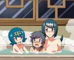  1boy 1boy2girls 2_girls 2girls1boy age_difference anime_milf areola bath big_breasts black_hair blue_eyes blue_hair breasts covering_breasts denkishowgun elio_(pokemon) female_focus grey_eyes hairband huge_breasts human human_only imminent_sex imminent_threesome lana&#039;s_mother_(pokemon) lana_(pokemon) long_hair male male/female mature mature_female milf mob_face mother_&amp;_daughter nintendo nipples nude open_mouth pokemon pokemon_sm short_hair sitting small_breasts smile solo_female source_request steam straight suiren&#039;s_mother_(pokemon) suiren_(pokemon) sweat tagme teen threesome trial_captain video_game_franchise water you_(pokemon) 