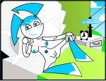  animated gif jenny_wakeman madcrazy my_life_as_a_teenage_robot robot xj-9 