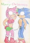  amy_rose crayon jack_bandicoot mistletoe rope sega sonic sonic_the_hedgehog text 