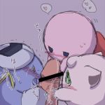 censor_bar censored fellatio jigglypuff kirby kirby_(series) meta_knight multiple_fellatio nintendo oral penis pokemon super_smash_bros.