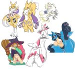 crossover digimon lucario nintendo pokemon renamon zangoose