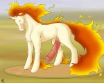 horse penis pokemon rapidash red_eyes tagme