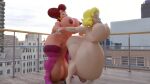 2futas 3d cumflation disney futanari_on_futanari hyper_belly shocking_(artist) sound tagme video webm