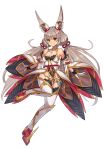  1girl 20060715 alluring animal_ears cat_ears core_crystal_(xenoblade) facial_mark grey_hair highleg highleg_leotard leotard long_hair low_twintails nia nia_(blade)_(xenoblade) nia_(xenoblade) nintendo small_breasts twin_tails very_long_hair xenoblade_(series) xenoblade_chronicles_2 yellow_eyes 