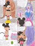  comic crossover disney disney_channel green_eyes lipstick madam_mim mickey_mouse mouse purple_hair shrekrulez the_sword_in_the_stone witch 