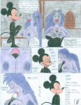  breasts comic crossover cum disney disney_channel green_eyes lipstick madam_mim mickey_mouse mouse naked_female nipples nude penis purple_hair shrekrulez the_sword_in_the_stone witch 