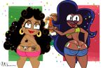 ass_cleavage back beer big_ass big_breasts butt_crack cartoon_network clothed clothing crossover el_tigre looking_at_viewer maria_rivera mexico micro_bikini milf mr_valentine00 nickelodeon ok_k.o.!_let's_be_heroes shorts skirt smile thick_thighs topwear wilhamena