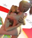  1boy 1girl alluring big_breasts blonde_hair breast_smother dead_or_alive dead_or_alive_2 dead_or_alive_3 dead_or_alive_4 dead_or_alive_5 dead_or_alive_6 dead_or_alive_xtreme dead_or_alive_xtreme_2 dead_or_alive_xtreme_3 dead_or_alive_xtreme_3_fortune dead_or_alive_xtreme_beach_volleyball dead_or_alive_xtreme_venus_vacation eliot_(doa) honoka honoka_(doa) nigi2 nude pink_hair tecmo thighjob 