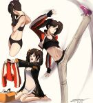  3_girls :d alluring black_gloves black_hair box brown_eyes china_dress chinese_clothes cropped_jacket dress fingerless_gloves gloves high_kick high_res holding holding_clothes holding_jacket jacket kazama_jin kick kicking ling_xiaoyu long_sleeves midriff multiple_girls namco open_clothes open_jacket open_mouth panties pants pink_footwear red_jacket shoes signature simple_background smile sneakers stomach stoveface tekken tekken_3 tekken_4 tekken_5_dark_resurrection tekken_6_bloodline_rebellion tekken_7 tekken_8 tekken_blood_vengeance tekken_tag_tournament tekken_tag_tournament_2 track_pants twin_tails underwear white_background white_pants 