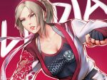 1girl alluring big_breasts blue_eyes cleavage headband lidia_sobieska namco orihalchon platinum_blonde_hair tekken tekken_8