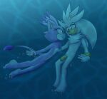  1boy 1girl anthro bitch blaze_the_cat breasts commission couple domestic_cat feline female furry gottagoblastnsfw hedgehog male male/female nipples nude penis pussy sega silver_the_hedgehog skinny_dipping small_breasts sonic_(series) sonic_the_hedgehog_(series) straight swimming tagme underwater water 