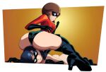  2_girls armwear ass big_ass bodysuit boots breasts cartoon_milf clothed clothed_female clothing dat_ass disney elastigirl eyewear facesitting female_focus female_only footwear fully_clothed gloves handwear helen_parr high_heel_boots high_heels high_res huge_ass incest large_ass legwear long_boots long_gloves long_hair looking_at_another mask mature mature_female milf mother_&amp;_daughter pixar ravenravenraven short_hair stockings straight_hair superheroine tagme teen the_incredibles thighhigh_boots violet_parr yuri 