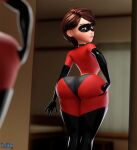 1girl 3d 3d_(artwork) ass big_ass big_breasts blender_(software) bottom_heavy breasts brown_eyes brown_hair bubble_ass bubble_butt canonical_scene cleavage curvaceous curvy curvy_figure digital_media_(artwork) disney elastigirl eyebrows eyelashes eyes fat_ass female_focus fit fit_female hair hazel_eyes helen's_ass_check helen_parr hero heroine hips hourglass_figure huge_ass huge_breasts human large_ass large_butt legs light-skinned_female light_skin lips looking_back male mature mature_female milf mirror pixar round_ass round_breasts sexy sexy_ass sexy_body sexy_breasts short_hair smitty34 straight_hair superhero superheroine tagme the_incredibles thick thick_hips thick_legs thick_thighs thighs top_heavy upper_body voluptuous voluptuous_female waist wide_hips