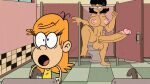  1futa 1girl balls big_balls big_breasts big_penis edit edited edited_screencap editedimages erection funny futanari futanari_on_female self_upload stella_zhau straight_hair the_loud_house xsherlock420 