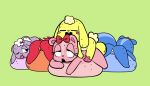  big_balls big_belly cuddles cuddles_(htf) cum cum_in_ass cute deepthroat flaky flaky_(htf) furry furry_only giggles giggles_(htf) happy_tree_friends lammy_(htf) male/female sweat 