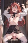 ai_generated bondage crying cum eris_boreas_greyrat interspecies mushoku_tensei:_isekai_ittara_honki_dasu pussy rape sex small_breasts tears