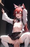  ai_generated bondage crying cum eris_boreas_greyrat interspecies mushoku_tensei:_isekai_ittara_honki_dasu pussy rape sex small_breasts tears 