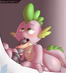 braeburned friendship_is_magic hasbro my_little_pony spike_(mlp) yaoi