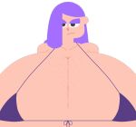 female_only hyper_breasts lily_(duolingo) videogamedunky