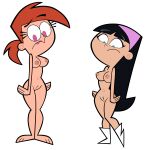 2_girls cndhpr nickelodeon nude standing the_fairly_oddparents trixie_tang vicky_(fop)