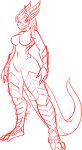  anthro dragon dragonborn dragoness dragons furry medium_breasts pervyelftahk scalie 