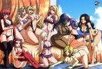  10girls 1girl 6+girls akiza_izinski alluring big_breasts blair_(soul_eater) bleach blonde_hair bra brown_hair cana_alberona clothing code_geass commission crossover dark-skinned_female dress fairy_tail female_only freezing_(series) groping high_school_dxd ino_yamanaka izayoi_aki jadenkaiba kazetsubaki_kuriko long_hair maburaho milly_ashford multiple_girls naruto naruto_(series) navel panties red_hair rias_gremory satellizer_el_bridget sekirei shihouin_yoruichi soul_eater stockings take_your_pick tattoo tsukiumi underwear yu-gi-oh! yu-gi-oh!_5d&#039;s yuri 