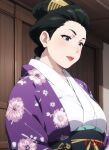  1_female 1girl 1girl 1girl ai_generated big_breasts breasts cjin female_focus female_human female_only female_solo geisha kimono manyuu_hikenchou mature_female mature_woman milf milf mom mommy omitsu_tomioka 