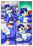 bbmbbf comic falco_lombardi fur34* furry furry_only krystal love_brings_us_together_too nintendo palcomix star_fox