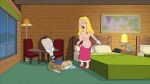  american_dad francine_smith hotel_room milf nude_female roger_(american_dad) 