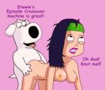 american_dad beastiality brian_griffin doggy_position family_guy hayley_smith nude orgasm