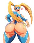 1girl ass ass_focus rainbow_mika spanking street_fighter wrestling_outfit